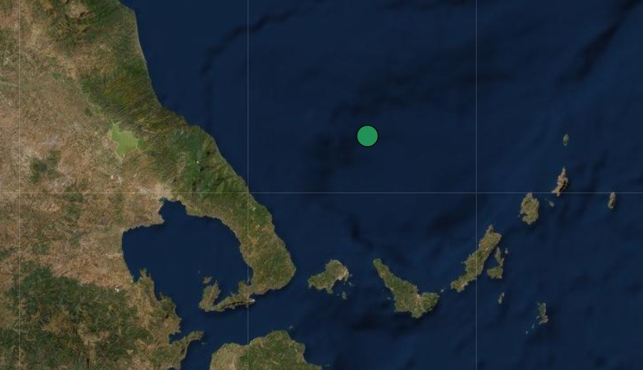Σεισμός 4,1 Ρίχτερ βόρεια της Σκιάθου