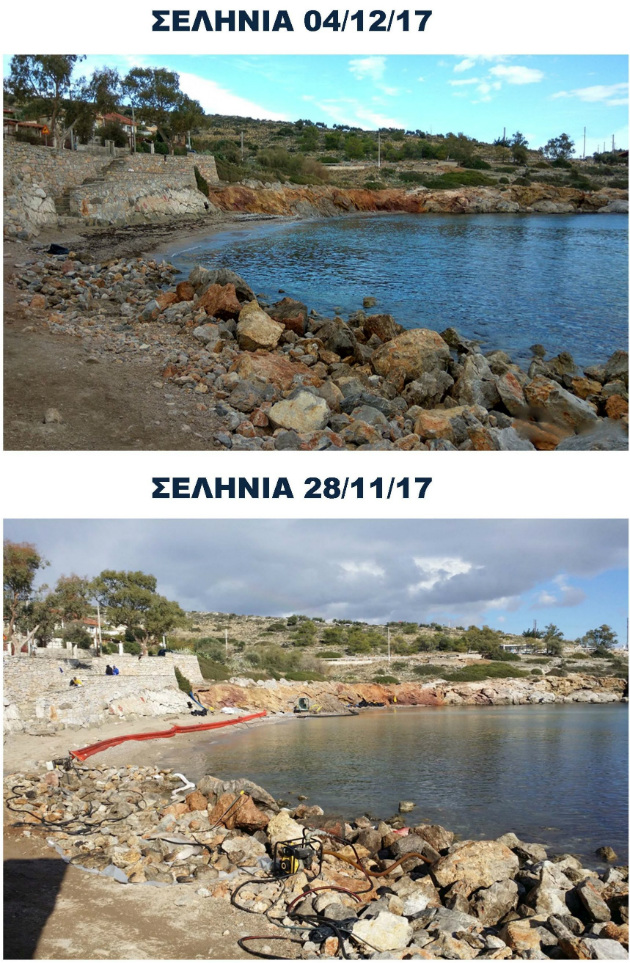 Καθαρές οι ακτές στον Σαρωνικό