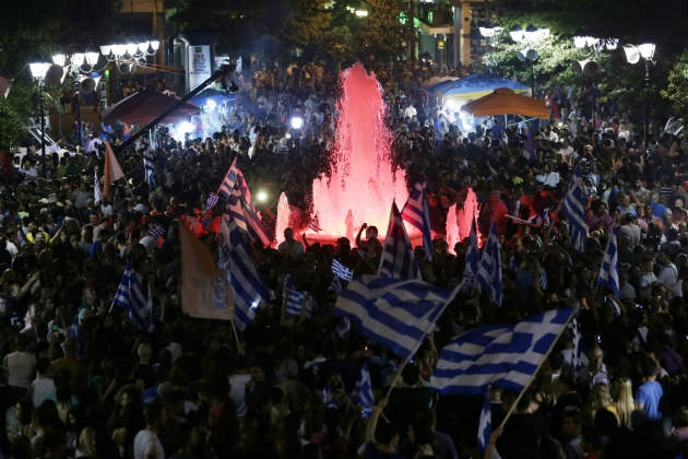 Πανηγυρικές συγκεντρώσεις σε όλη την Ελλάδα για το «όχι»
