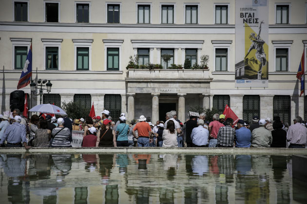 Στους δρόμους κατά του νόμου Κατρούγκαλου