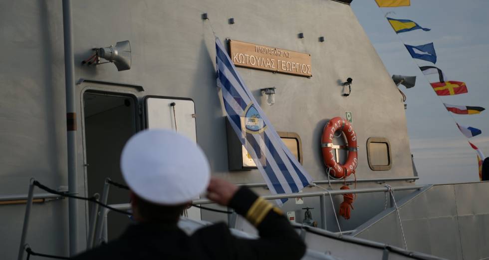 Τελετή ένταξης δύο σκαφών στο Λιμενικό με μηνύματα Μητσοτάκη προς Τουρκία