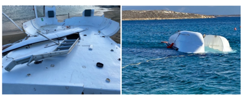 Μια επαναπροώθηση, ένα ναυάγιο, μια ζωή υπό κατάρρευση