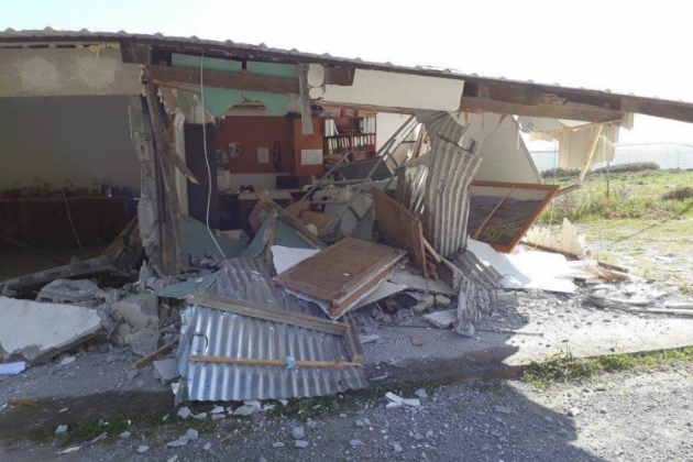 Ολοκληρωτική καταστροφή στο σκοπευτήριο Αρκαλοχωρίου