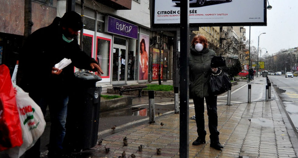 Με χιόνια και κορονοϊό υποδέχτηκαν τα Σκόπια το «ναι» της Ε.Ε.