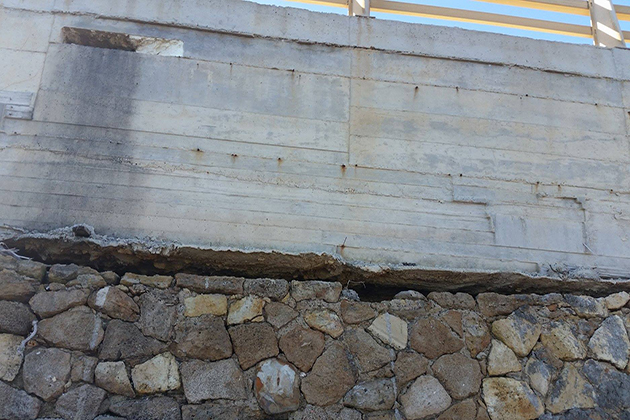 Επικίνδυνος δρόμος στον Σταλό Χανίων