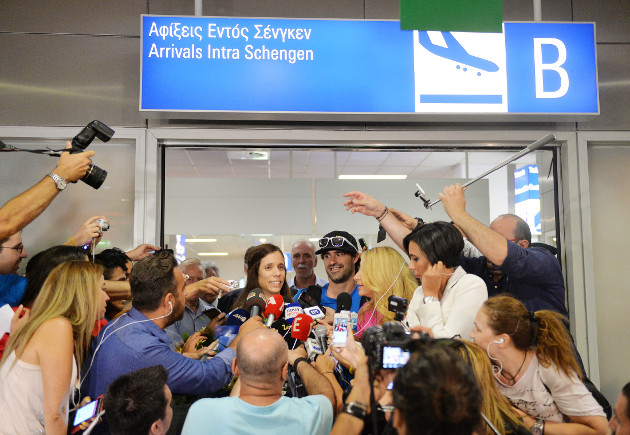 Η Αθήνα υποδέχθηκε την «ιπτάμενη» Κατερίνα Στεφανίδη