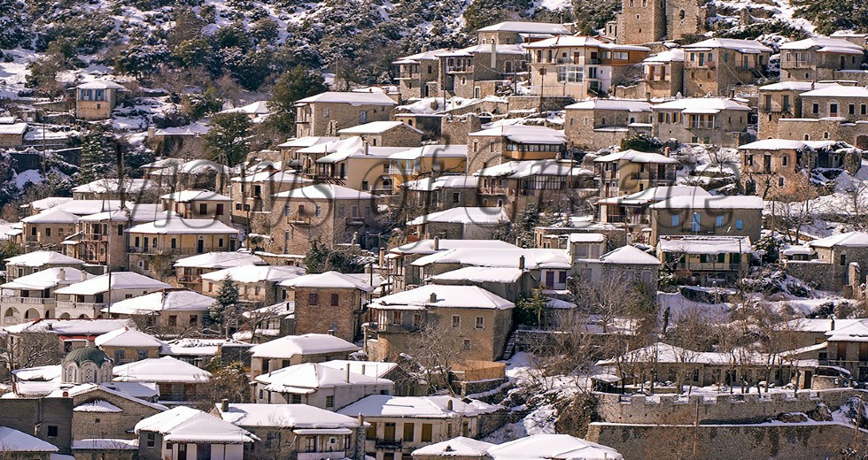 Καλωσορίζουμε τα χιόνια στην αρχοντική Στεμνίτσα Αρκαδίας