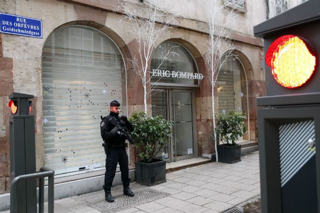 Καταζητείται ο δράστης της επίθεσης στο Στρασβούργο