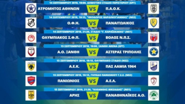 Επιστροφή στη δράση για τη Super League με ντέρμπι στη Θεσσαλονίκη
