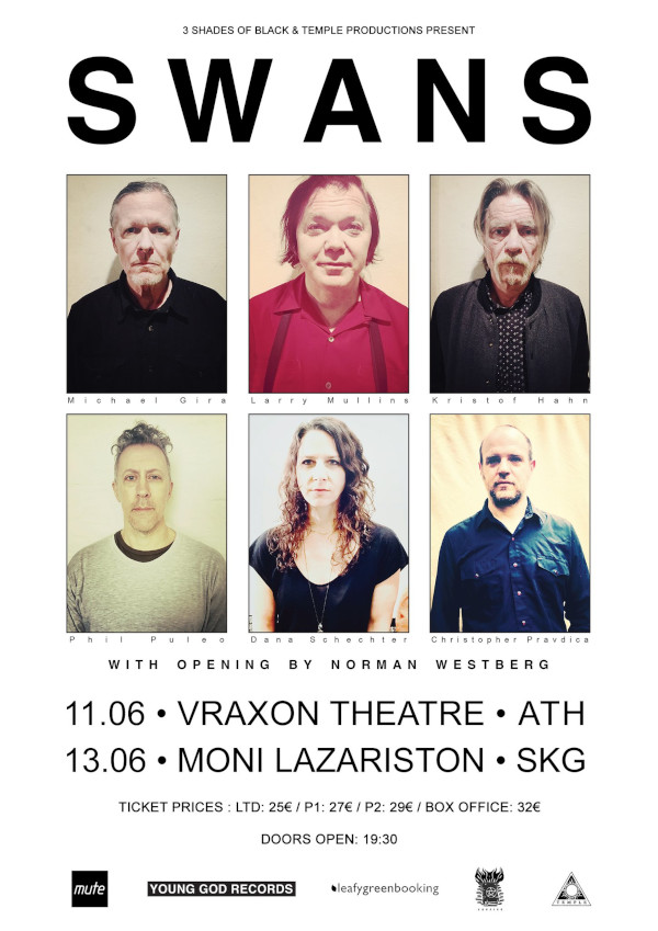 Swans: Η μουσική «παραφωνία» του Michael Gira και τα ηχεία που… θα τρίζουν στο θέατρο Βράχων
