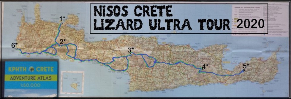 Διασχίζει τρέχοντας την Κρήτη ενάντια σε ανεμογεννήτριες και εξορύξεις