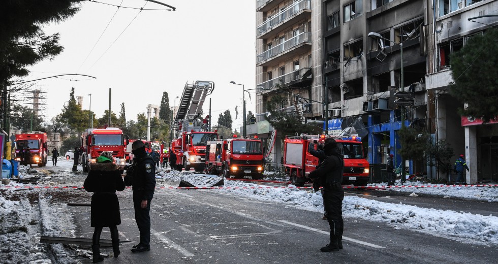 Ένας τραυματίας από την έκρηξη στη λεωφόρο Συγγρού