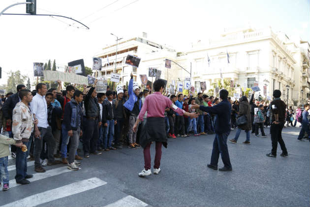 Αντιρατσιστικό συλλαλητήριο στο κέντρο της Αθήνας