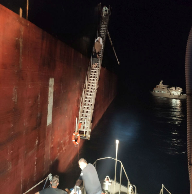 Τουρκικές ακταιωροί δυσχέραιναν την επιχείρηση του Λιμενικού στη Χάλκη