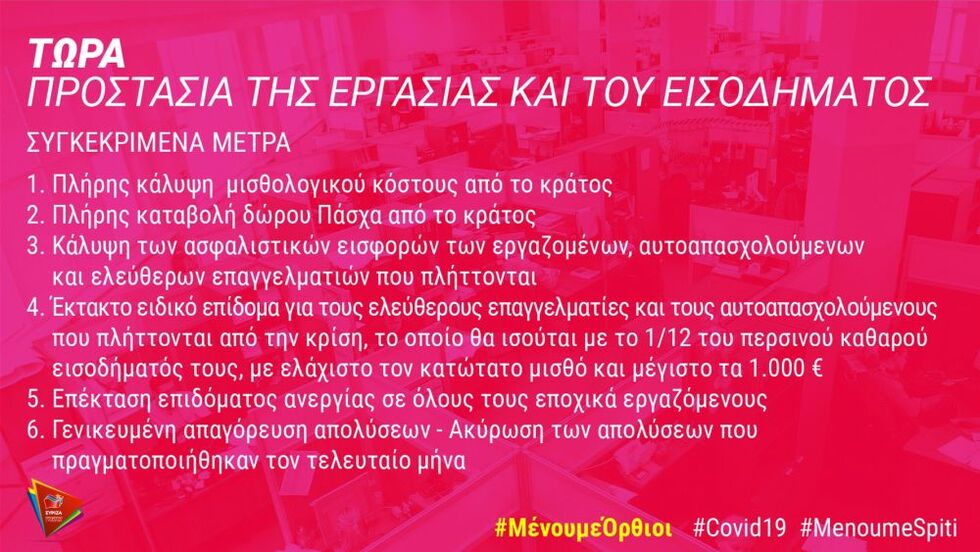 Τα κόμματα στη μετά κορονοϊό εποχή
