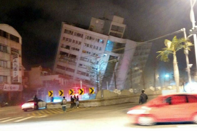 Ο Εγκέλαδος χτύπησε με 6,4 Ρίχτερ την Ταϊβάν
