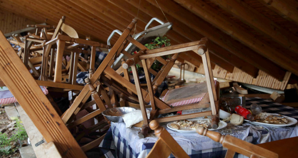 Το αποτύπωμα της καταστροφής στη Χαλκιδική