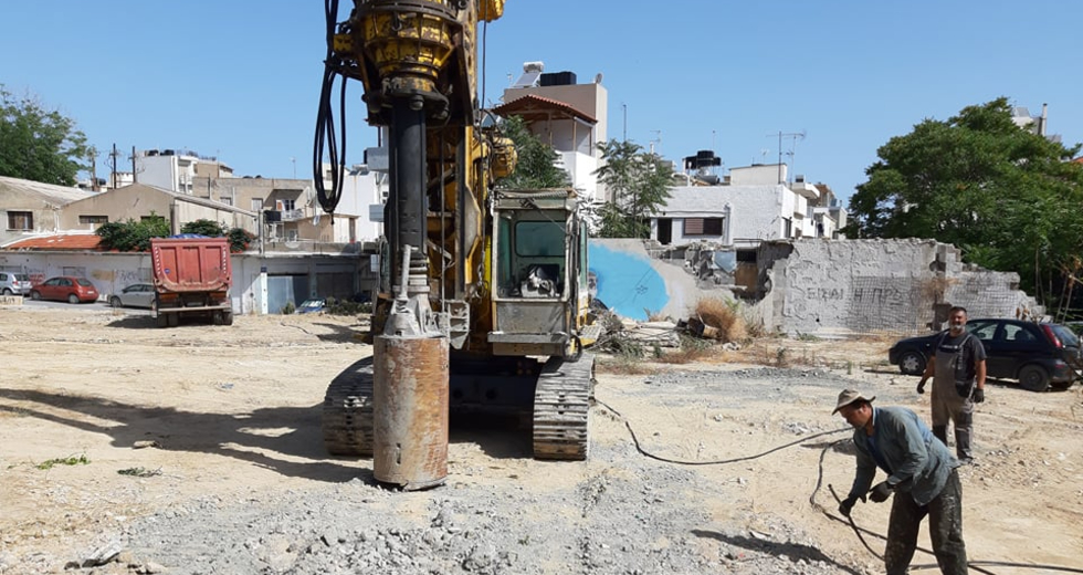 Θεμέλιος λίθος για το νέο βιοκλιματικό κτίριο της Περιφέρειας Κρήτης