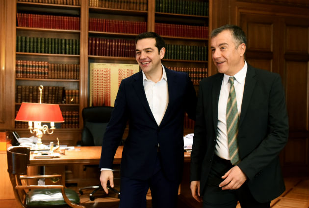 Διαδοχικές συναντήσεις με τους πολιτικούς αρχηγούς