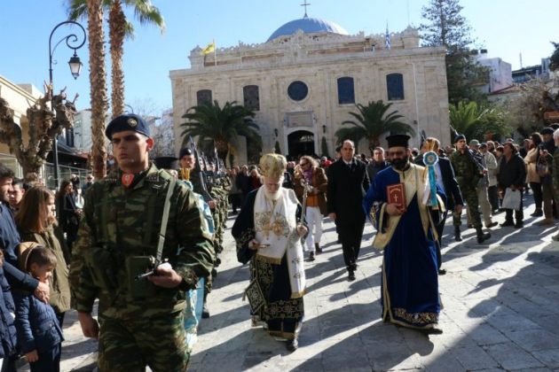 Γιορτάστηκαν τα Θεοφάνεια σε όλη την Κρήτη