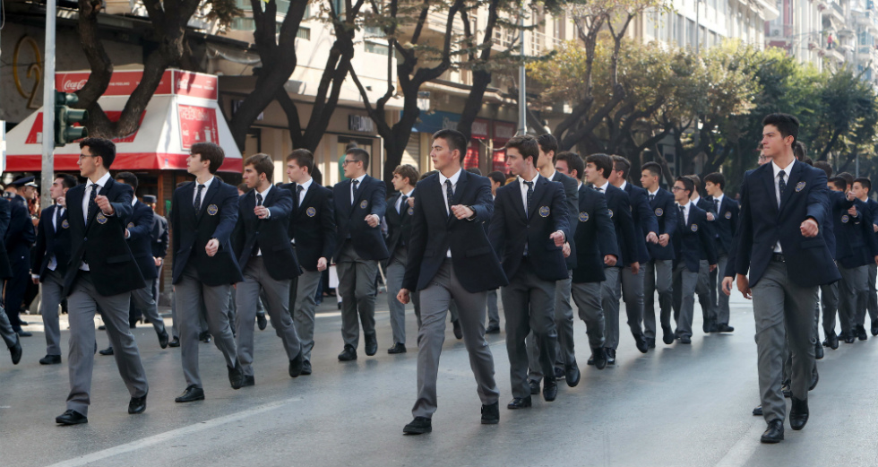 Μαθητική παρέλαση στη Θεσσαλονίκη