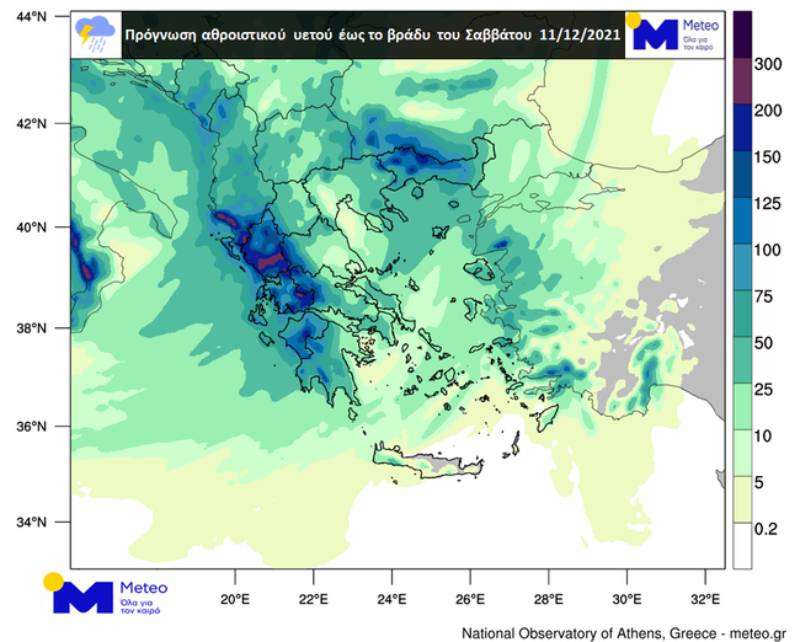 Σε Μεσολόγγι, Αιτωλοακαρνανία και Αχαΐα το βλέμμα της Πολιτικής Προστασίας για την κακοκαιρία
