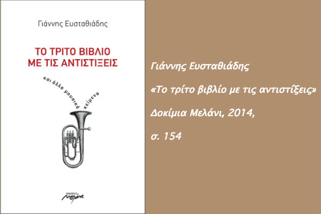 Παρτίτα της γραφής και της ανάγνωσης