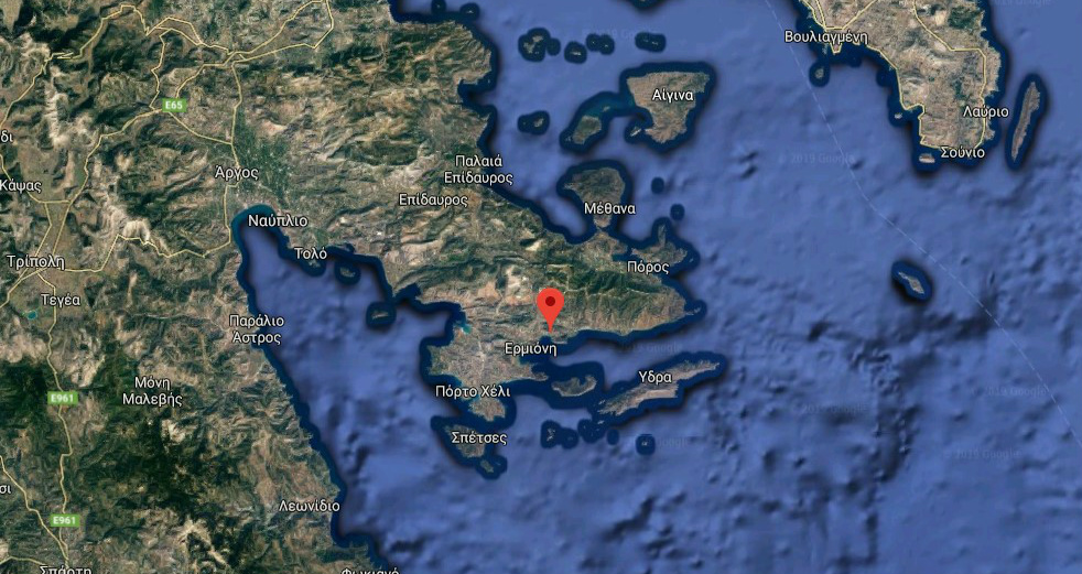 Φωτιά σε περιοχή της Τροιζηνίας Αργολίδος