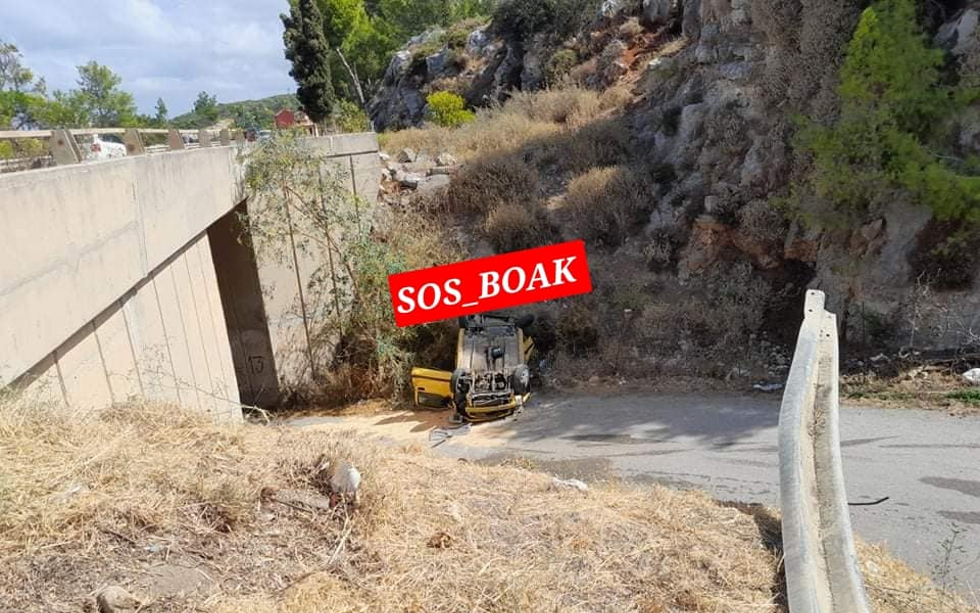 Κρήτη: Νεκρός 56χρονος οδηγός σε τροχαίο δυστύχημα στον ΒΟΑΚ