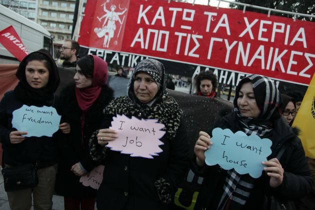 Αλληλέγγυοι στα κινήματα της Αμερικής από την Αθήνα