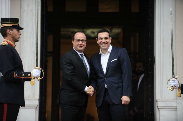 «Απαντήσεις» Τσίπρα – Ολάντ στο σενάριο Grexit