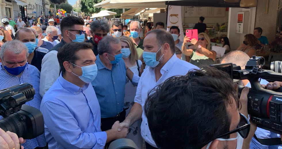 Στο Ηράκλειο ο Αλ. Τσίπρας – Επαφές με εκπροσώπους τοπικών φορέων