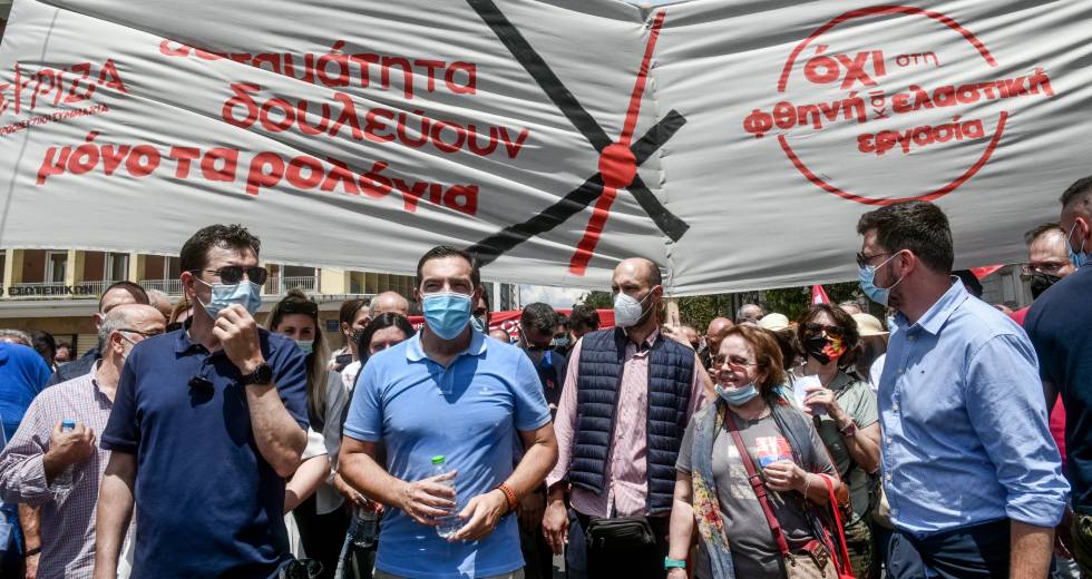 Απεργιακό ποτάμι απαίτησε απόσυρση του αντεργατικού νομοσχεδίου