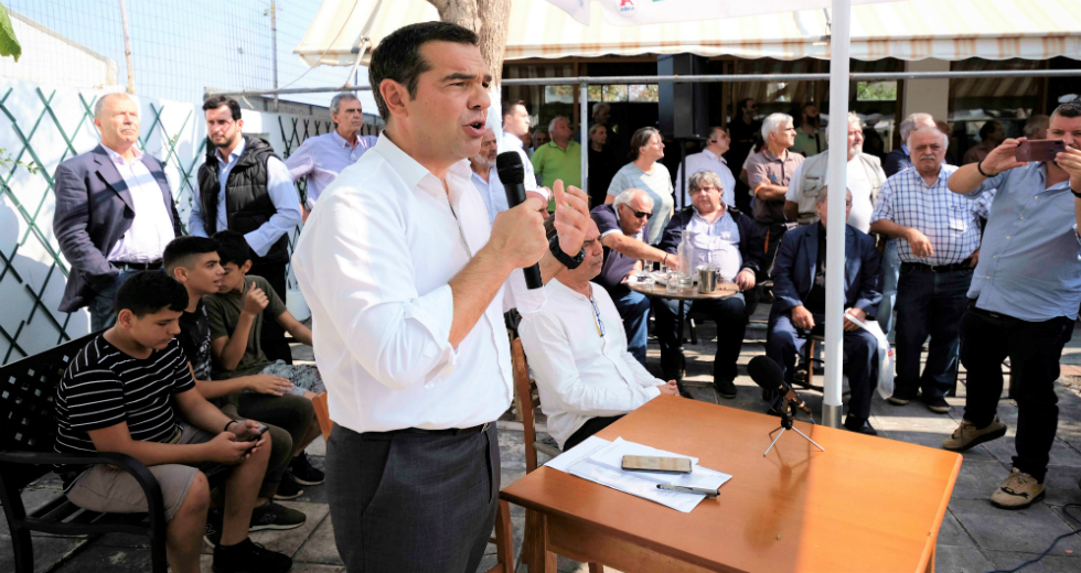 Αλ. Τσίπρας από Χανιά: «Να γίνει ο ΣΥΡΙΖΑ ένα κόμμα μαζικό και λαϊκό»