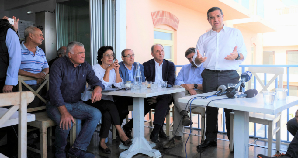 Αλ. Τσίπρας από Χανιά: «Να γίνει ο ΣΥΡΙΖΑ ένα κόμμα μαζικό και λαϊκό»