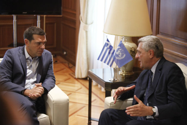 «Να βρούμε μια μόνιμη λύση στη Συρία» ζήτησε ο Αλ. Τσίπρας