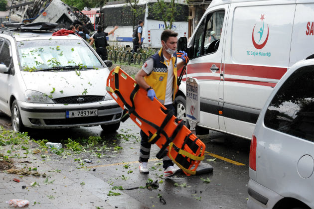Πολύνεκρη επίθεση στο κέντρο της Κωνσταντινούπολης
