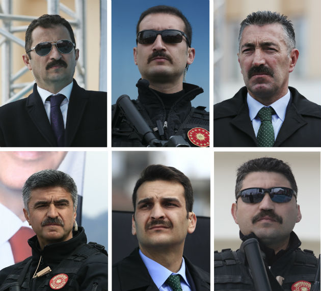 Το μουστάκι στην προεκλογική εκστρατεία της Τουρκίας