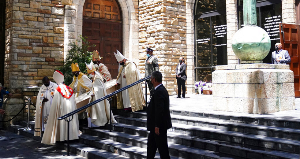 Το τελευταίο αντίο στον Ντέσμοντ Τούτου