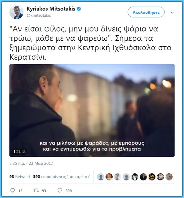 Δείξε μου το τουίτερ σου να σου πω ποιος είσαι!