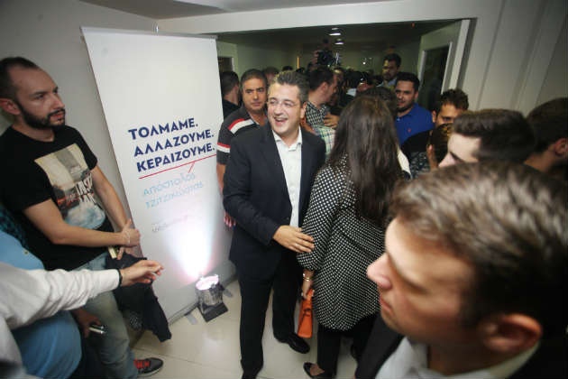 Προεκλογικός αγώνα σε εξέλιξη στη Νέα Δημοκρατία