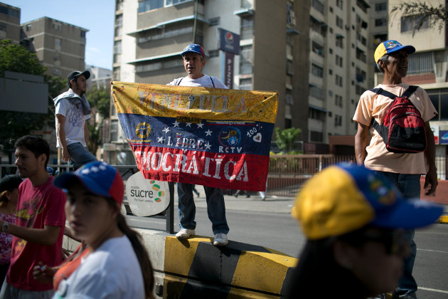 Βίαιες διαδηλώσεις κατά του Μαδούρο στη Βενεζουέλα