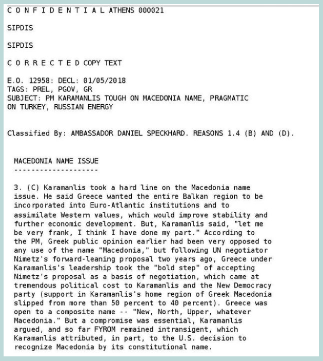 Ποιον καίνε τα WikiLeaks;