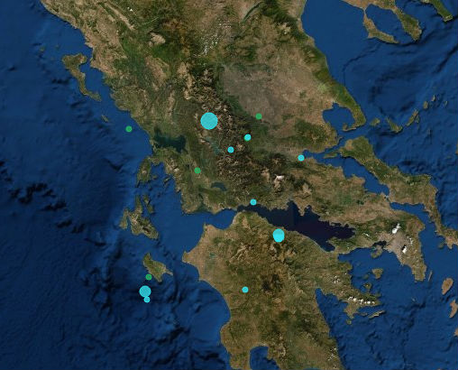 Σεισμός 4,7 Ρίχτερ κοντά στην Καρδίτσα