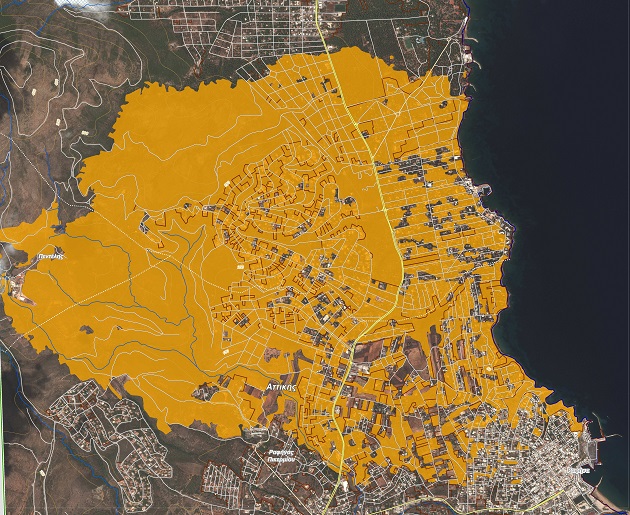 32.000 στρέμματα κάηκαν στην Αττική