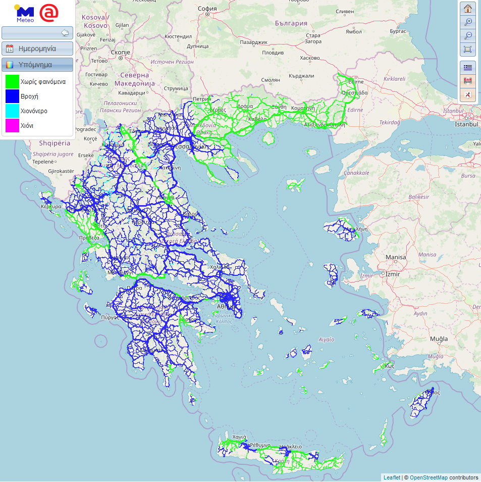 Άστατος ο καιρός, χαλάζι στην Αθήνα