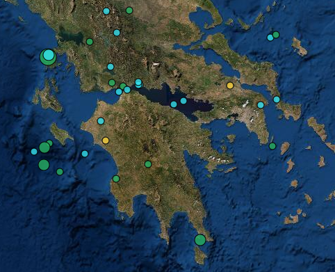 Σεισμός 4,1 Ρίχτερ κοντά στη Λευκάδα