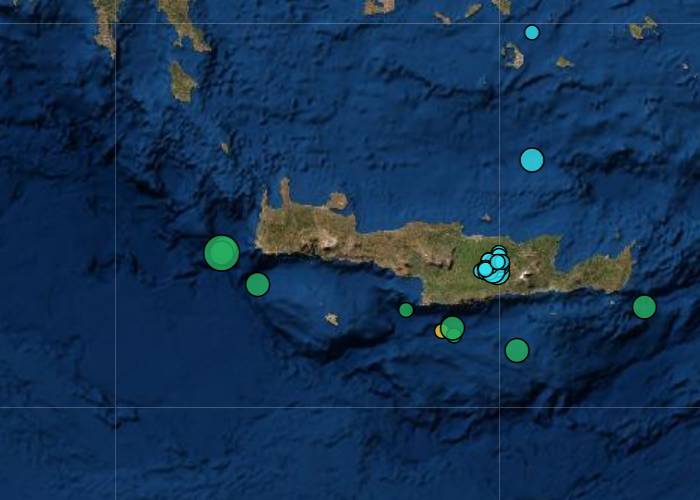 Σεισμός 4,3 Ρίχτερ στην Παλαιόχωρα Χανίων