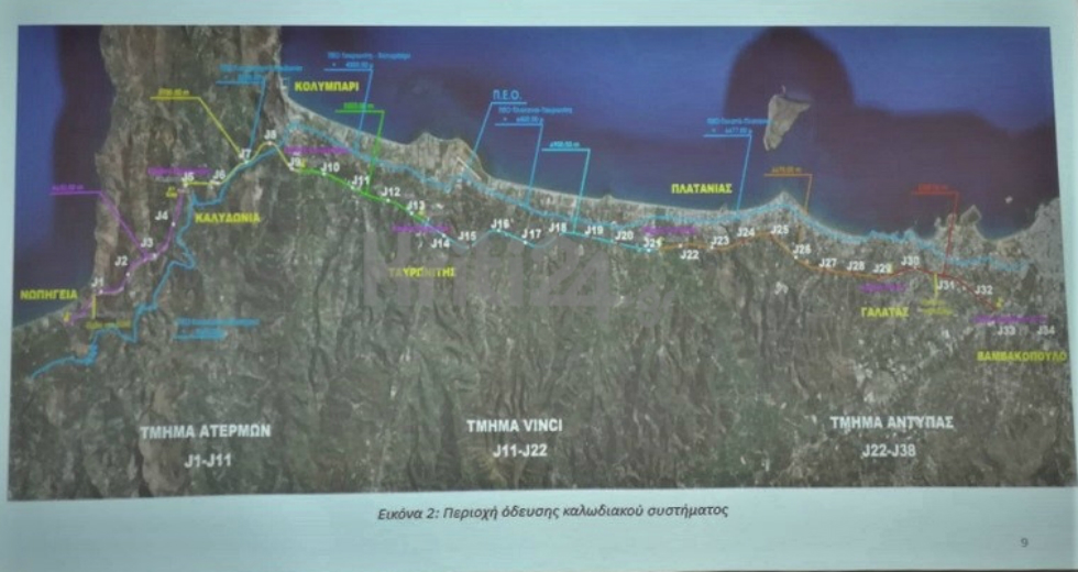 Ταλαιπωρία περιμένει τους Χανιώτες από τα χερσαία έργα της διασύνδεσης