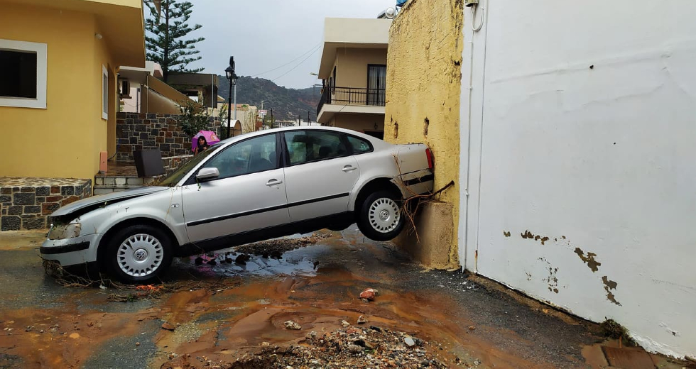 Κρήτη: Μεγάλες ζημιές και πάλι από την κακοκαιρία